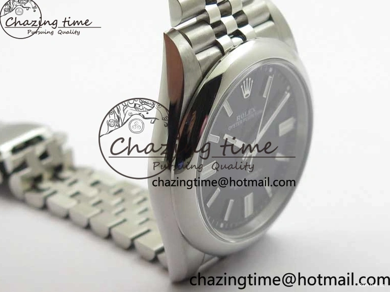 1228 Oyster Perpetual 41mm 124300 BP Maker Best Edition Black Dial on SS Jubilee Bracelet A Reliable 2644